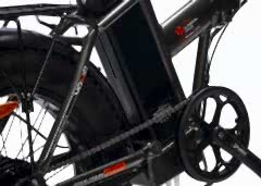 Corelli Voniq 20 Jant Katlanabilir Fat Bike Elektrikli Bisiklet Gri