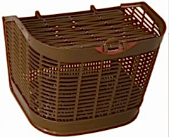 Ön Sepet Kapaklı Kahverengi