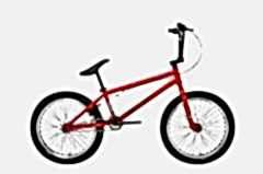 Bisan Zoid BMX Mat Siyah Kırmızı