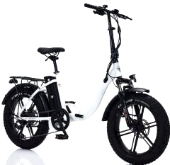 Corelli Voniq-S Eco Magnesium 20 Jant Katlanabilir Fatbike Elektrikli Bisiklet Mavi