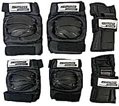 Dizlik Dirseklik Seti Siyah Xsmall -Small