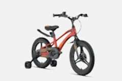 Kron Mag8 16 Jant Mekanik Disk Çocuk Bisikleti Bordo-Turuncu