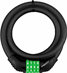 Kilit Luko Şifreli 12x100 Spiral Yeşil