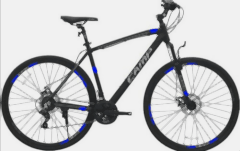 Camp Trekking Mekanik Disk 28 Jant Bisikleti Siyah-Mavi