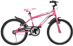 Tec Angel 20 Jant Çocuk Bisikleti Pembe - Beyaz