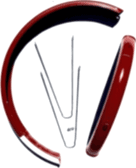 Çamurluk Seti 26x2.00 Kırmızı Roadstar Bisan