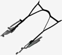 Alt Sehpa 26x2.00 Mavi Roadstar Bisan