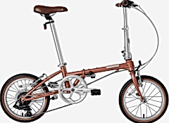 Dahon Boardwalk D7 16 Jant Bakır