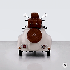 Lampago Sunset Üç Tekerli Elektrikli Bisiklet Beyaz