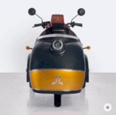 Lampago Sunset Üç Tekerli Elektrikli Bisiklet Yeşil