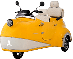 Lampago Sunset Üç Tekerli Elektrikli Bisiklet Sarı