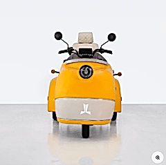 Lampago Sunset Üç Tekerli Elektrikli Bisiklet Sarı