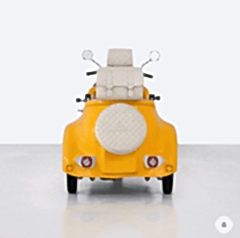 Lampago Sunset Üç Tekerli Elektrikli Bisiklet Sarı