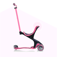 Scooter Evo Go Up Comfort Işıklı Pembe Globber