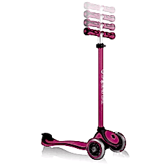 Scooter Evo Go Up Comfort Işıklı Pembe Globber