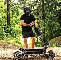 Elektrikli Scooter 2000w Amortisörlü Fırtına Sway