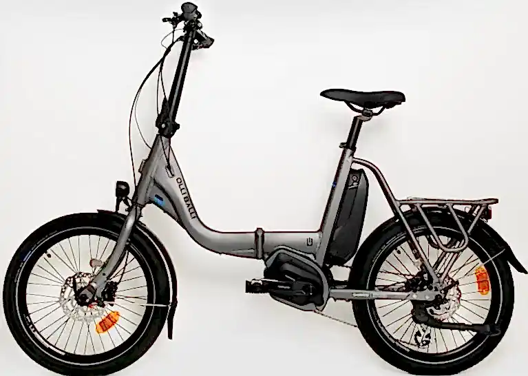 Olli Balli Urla 20 Jant Katlanır Elektrikli Bisiklet Gri