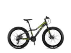 Kron FXC 500 Disk Fren 24 Jant Dağ Bisikleti Siyah-Neon Turuncu/Gri