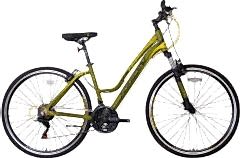 Kron TX75 Lady 28 Jant Trekking Bisiklet Çağla Yeşil Sarı Siyah 43 cm