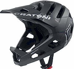 Kask Fullface Cratoni Madroc Mat Black S-M 54-58 cm