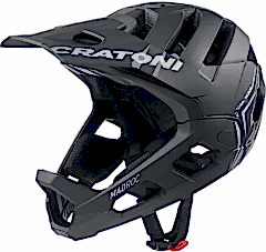 Kask Fullface Cratoni Madroc Mat Black M-L 58-61 cm