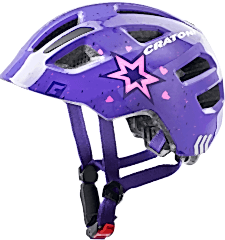 Kask Çocuk Maxster Star Purple Glossy Cratoni S-M 51-56 cm