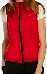 Yelek Reflektörlü Su Geçirmez Kırmızı Crane