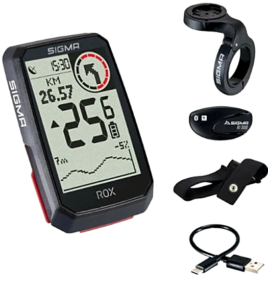Kilometre Saati Rox 4.0 Gps Hr Set Sigma