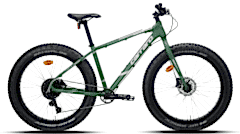 Carraro Buffalo Apex 26 Jant Fatbike Bisiklet Yeşil-Beyaz 43 cm
