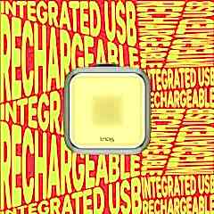 Ön Aydınlatma Far Siyah Şarjlı Blinder Square Knog