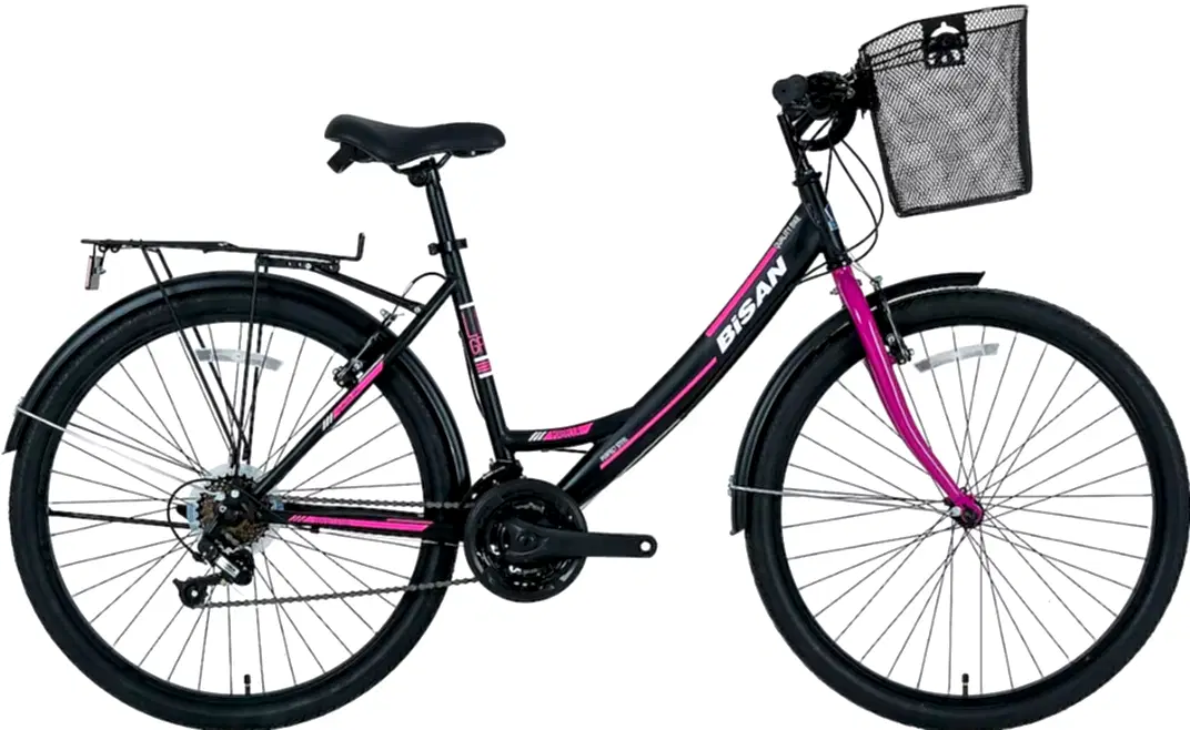 Bisan Mabella 26 Jant Şehir Bisikleti Mor-Beyaz