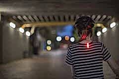 Arka Aydınlatma Siyah Mıknatıs Klips Şarjlı Plus Knog