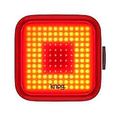 Arka Aydınlatma Stop Siyah Şarjlı Blinder Square Knog
