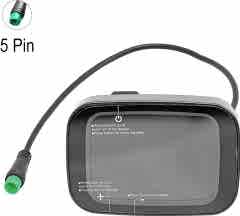 Elektrikli Bisiklet Ekran 5 Pin Mosso/Altec  Uyumlu