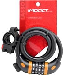 Kilit Şifreli Lasso 12x1000 Siyah-Turuncu Impact