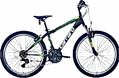 Carraro Speed 260 21 Vites 26 Jant Dağ Bisikleti Mat Siyah-Yeşil