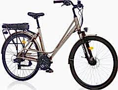 Corelli Caben 28 Jant Elektrikli Bisiklet Metalik Bej 48 Cm