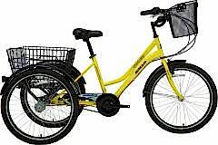 Bisan Porter Kargo Bisikleti Sarı