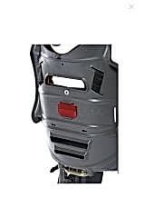 Çocuk Taşıyıcı Bisiklet Koltuğu Kadro Bağlantılı Antrasit-Kırmızı HTP