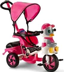 Scooter Penguen Baby Poufi Pembe