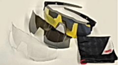 Gözluk Freeride Polarize Cam Yarı Çerçevesiz Forte GT