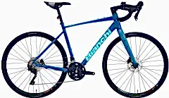 Bianchi Nirone 7 Grx400 Hidrolik Fren Gravel Bisiklet Petrol Mavi-Celeste 50 cm