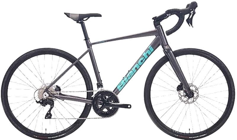 Bianchi Via Nirone 7 Disc 105 Yol Yarış Bisikleti Gri-Celeste 50 cm