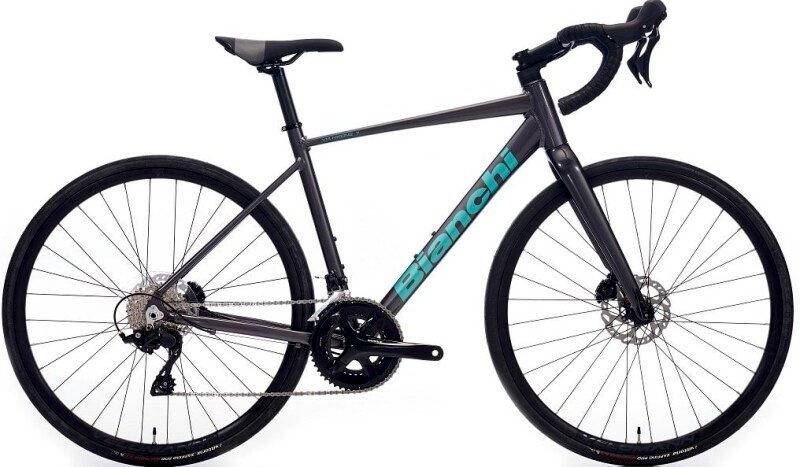 Bianchi Via Nirone 7 Disc 105 Yol Yarış Bisikleti Gri-Celeste 54cm