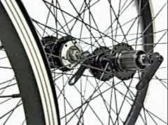 Bisiklet 27.5 Arka Jant Örülü Kasetli Diskli  Çift Katlı  Aluminyum Centerlock