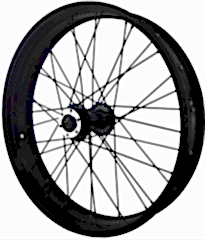 Ön Jant 20 Örülü Fatbike Disk Uyumlu