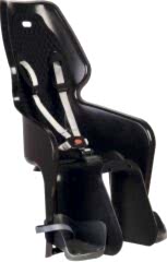 Çocuk Taşıyıcı Bisiklet Koltuğu Kadro Bağlantılı Bellelli Lotus Siyah