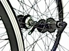 Bisiklet 28'' Arka Jant Örülü Kasetli Diskli  Çift Katlı  Aluminyum