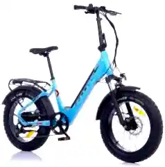 Corelli Remix 20 Jant Katlanabilir Fat Bike Elektrikli Bisiklet Gri