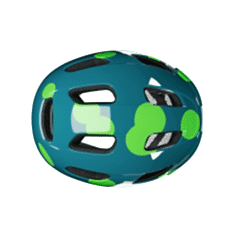 Lazer Hmt Nutz Yeşil Noktalı Çocuk Kaskı